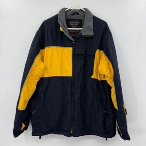 ABERCROMBIE & FITCH Weather Proof insulated nylon jacket Size XL vintage
